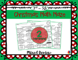 Christmas Math Mazes (3rd - 5th)