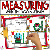 Measuring Length - Christmas Math - Write the Room