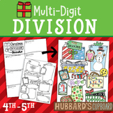 Christmas Math - Multi-Digit Division 4th & 5th - Christma