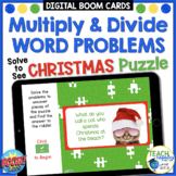 Christmas Math Multiplication Division Word Problems Puzzl
