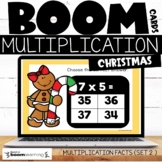 Christmas Math {Multiplication Fact Practice} Set 2 Boom Cards™