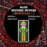 Christmas Math Mystery Picture Addition Subtraction Multip