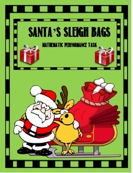 Preview of Christmas Math Performance Tasks Combo