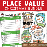 Christmas Math Place Value / Activities - Worksheets - Cra