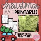 Christmas Math Printables!