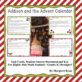 Addison and the Advent Calendar~Christmas Math - Problem Solving