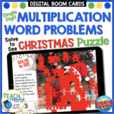 Christmas Math Single Digit Multiplication Word Problems B