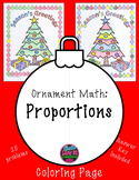 Christmas Math Solving Proportions Color by Number Surpris