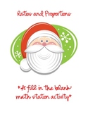 Christmas Math Story Fun - Ratios and Proportions