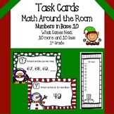 Christmas Math Task Cards for "what comes next" and 10 mor