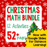 Christmas Math Winter Holiday Bundle - 12 Activities!