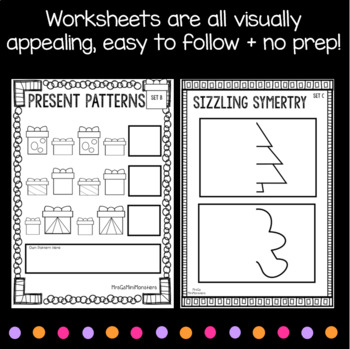 Christmas Math Worksheets by Mini Monsters | TPT