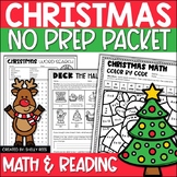 Christmas Math Worksheets and Reading Activities | Christm