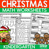 Christmas Math Worksheets for Kindergarten | Christmas Mat