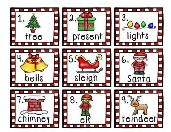 Christmas Math and Literacy Centers by Joyful in Kinder | TpT