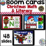 Christmas Math and Literacy BUNDLE Boom Cards