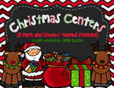 Christmas Math and Literacy Centers