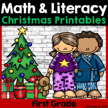 Preview of Christmas Math & Literacy {1st Grade} Printables