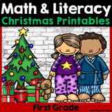 Christmas Math & Literacy {1st Grade} Printables