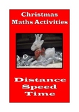 Christmas Math Activities: Distance, Speed and Time across