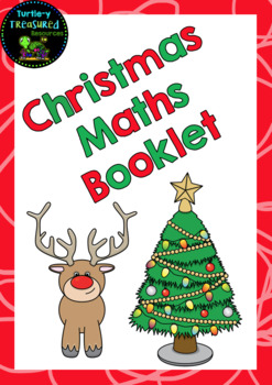 Preview of Christmas Maths Activity Book (AUS & US Spellings)