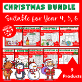 Christmas Maths & English BUNDLE - Suitable for Years 4, 5 & 6