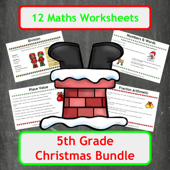 christmas math worksheets 5th grade free