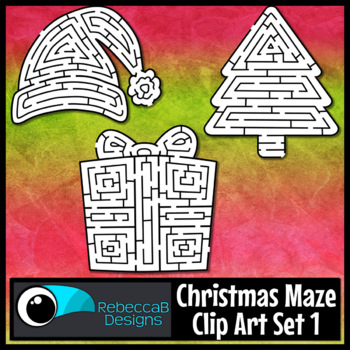 Christmas Mazes For Kids Ages 4-8: 90+ Mazes Over 3 Difficulty