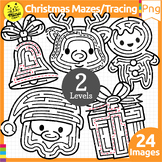 Christmas Mazes Clipart | Holidays Winter | Labyrinth | Fi
