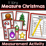Christmas Measurement Activity | Measuring in Inches and C