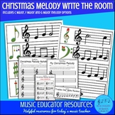 Christmas Melody Write the Room | Music Notation and Composition