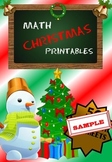 Christmas Math Free