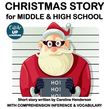 Preview of Middle School Reading Comprehension Christmas Making Inferences