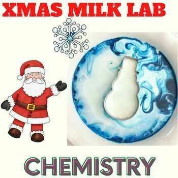 Preview of Christmas Milk High School Chemistry Polar and Non Polar Bonds
