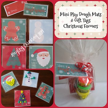 Decorate Your Own Playdough Christmas Tree Gift Idea - See Vanessa Craft