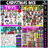Christmas Mix Clipart Bundle '23 {Educlips Clipart}