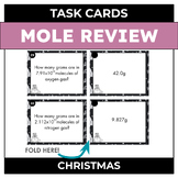Christmas Mole Conversions Review Task Cards Round Robin A
