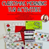 Christmas Morning Tub Activities for PreK/K