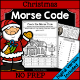 Christmas Morse Code Activities | Printable & Digital