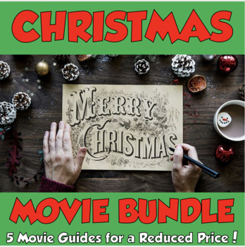 Preview of Christmas Movie Guide Bundle