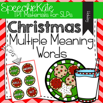 Preview of Christmas Multiple Meaning Words
