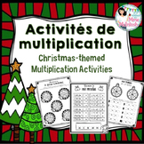 Christmas Multiplication Activities / Noël: Activités de m