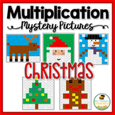 Christmas Multiplication Activities - Mystery Pictures
