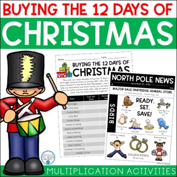 Preview of Christmas Multiplication Activity