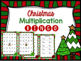 Christmas Multiplication Bingo 2-10 facts
