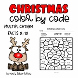 Christmas Theme Activity | Color By Code | Creative Math G
