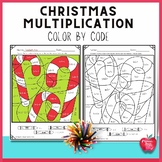 Christmas Multiplication Color by Code
