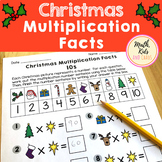 Christmas Multiplication Facts