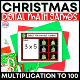 Christmas Multiplication Facts | Digital Math Games