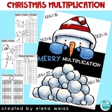 Christmas Multiplication Facts Practice
